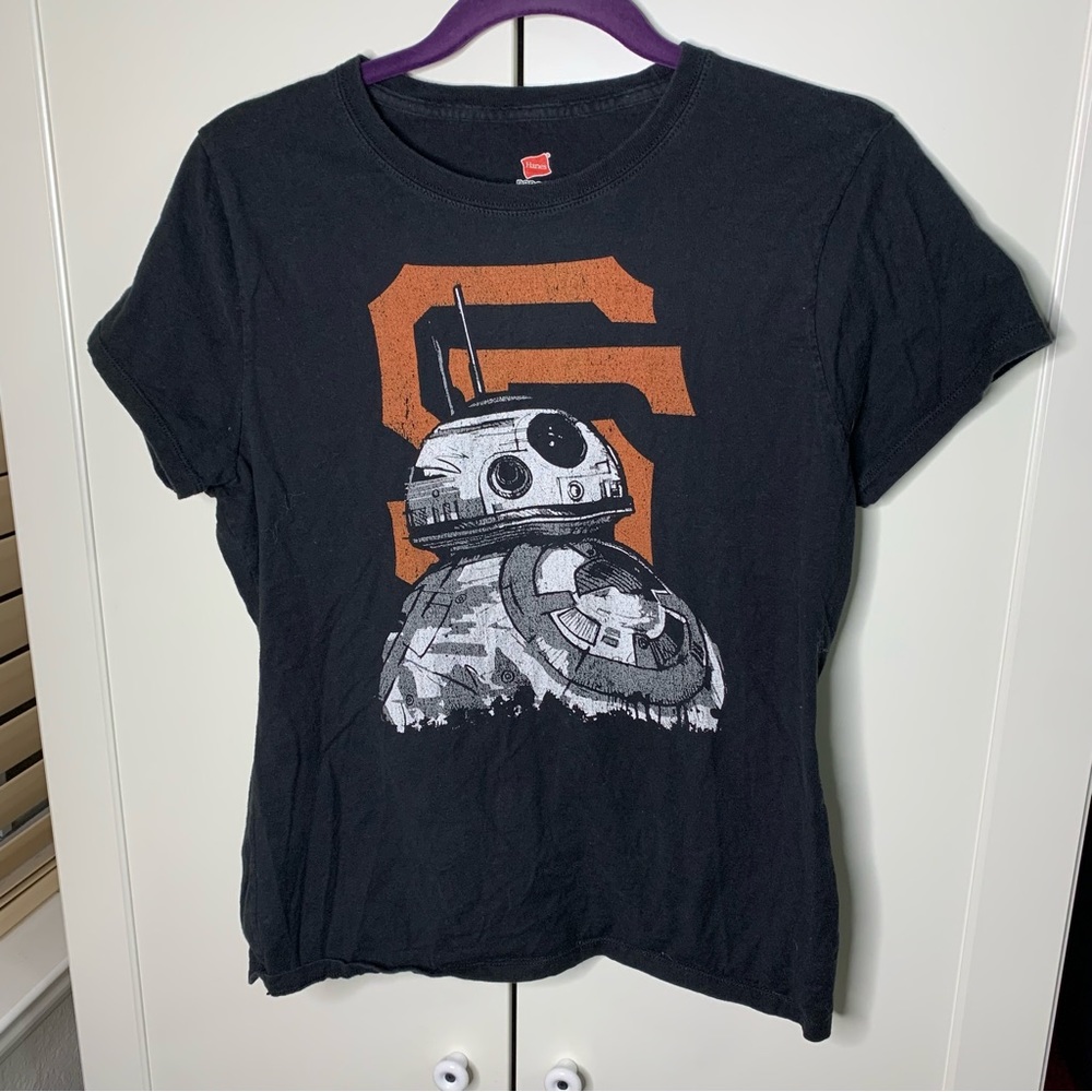 San Francisco Giants Star Wars BB-8 Graphic T-Shirt